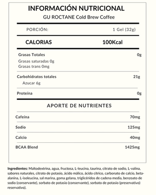 GU ROCTANE Cold Brew Coffee