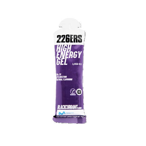 HIGH ENERGY GEL BCCA´s Blackcurrant