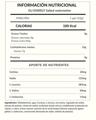 GU ENERGY Salted watermelon