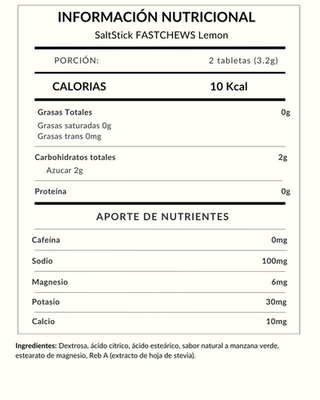 SALTSTICK FASTCHEWS - Lima Limón
