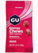 GU ENERGY CHEWS - Strawberry