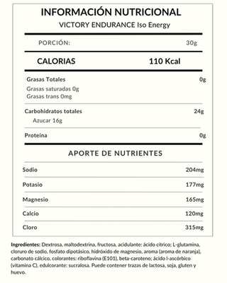 VICTORY ENDURANCE Iso Energy